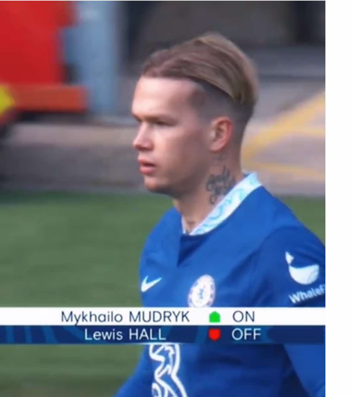 Mudryk Chelsea debut vs Liverpool #mudryk #chelsea #chelseafc #PremierLeague 