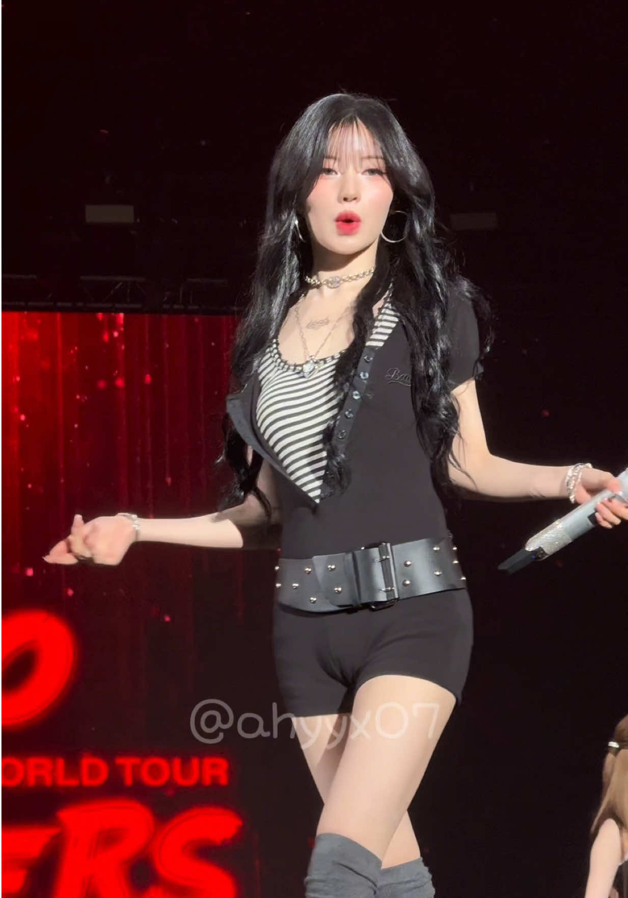 #ASA ‘s outfit 🔥 Taipei Soundcheck Day 2 BABYMONSTER 1ST WORLD TOUR HELLO MONSTERS IN TAIPEI TAIWAN DAY 2 #babymonsterintaiwan #hello_monsters_taipei #babymonsterintaipei #babymonster #베이비몬스터터 #enamiasa NTSU ARENA
