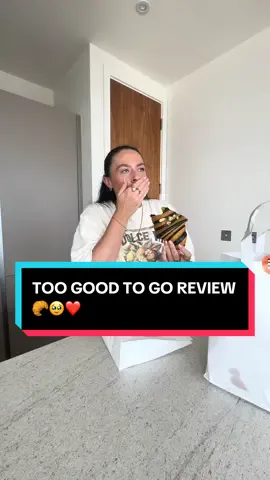 TOO GOOD TO GO REVIEWS ARE BACK!! have you ever seen someone get this excited over pastries?! @halfdozenother you have my heart for reallll 🥹🫶 thanks to @Too Good To Go for providing the goods 🫡 #toogoodtogo #foodreview #manchesterfoodie #manchesterfood #gifted 