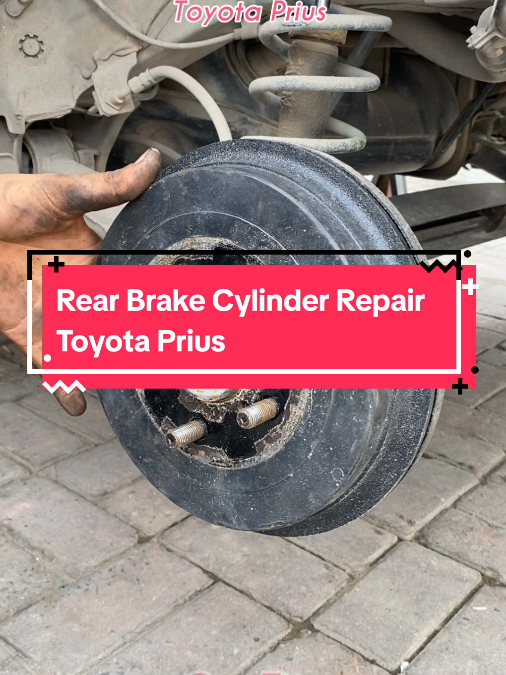 Rear Brake Cylinder Repair Toyota Prius  #tiktokautocampaign #cartips #carreview #carrestoration #tuningcar #carmechanic #iconicscenes #usa🇺🇸 #unitedkingdom #brake 