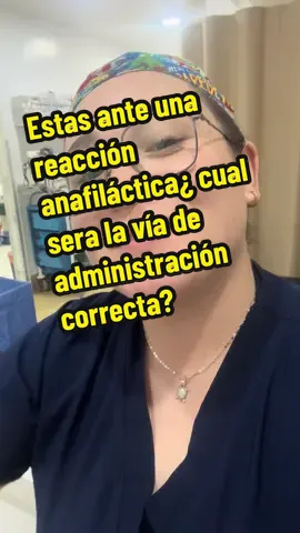 ¿ Cuál es la vía de primera elección para el choque anafiláctico ? #estudiantesdeenfermeria #enfermeria #enfermerastiktok #enfermeratiktoker #enfermerostiktokers #enfermerotiktok #enfermerotiktoker #diluciondemedicamentos #enfermeriaviral #enfermerotiktoker💊💉🌡️👨🏻‍⚕️ #enfermerastiktok💞💞💞 la primera opción SIEMPRE SERÁ IM , la segunda opción SC Y TERCERA OPCIÓN NEBULIZACION DOSIS INDICADA DILUIDA ENTRE 5-10ml de sol.nacl al 0.9 % pudiendo repetir dosis cada 5mn según indicaciones médicas #enfermeriaentiktok #enfermeriatiktok 