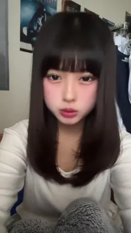 前髪薄めもかわいい 　　　　　　　　　　　　　　　 #長浜ひな#fyp #fypシ 