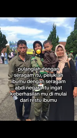 tunggu aku di masa sukses ku bu, yah #foryoupage #barakmiliterknil 