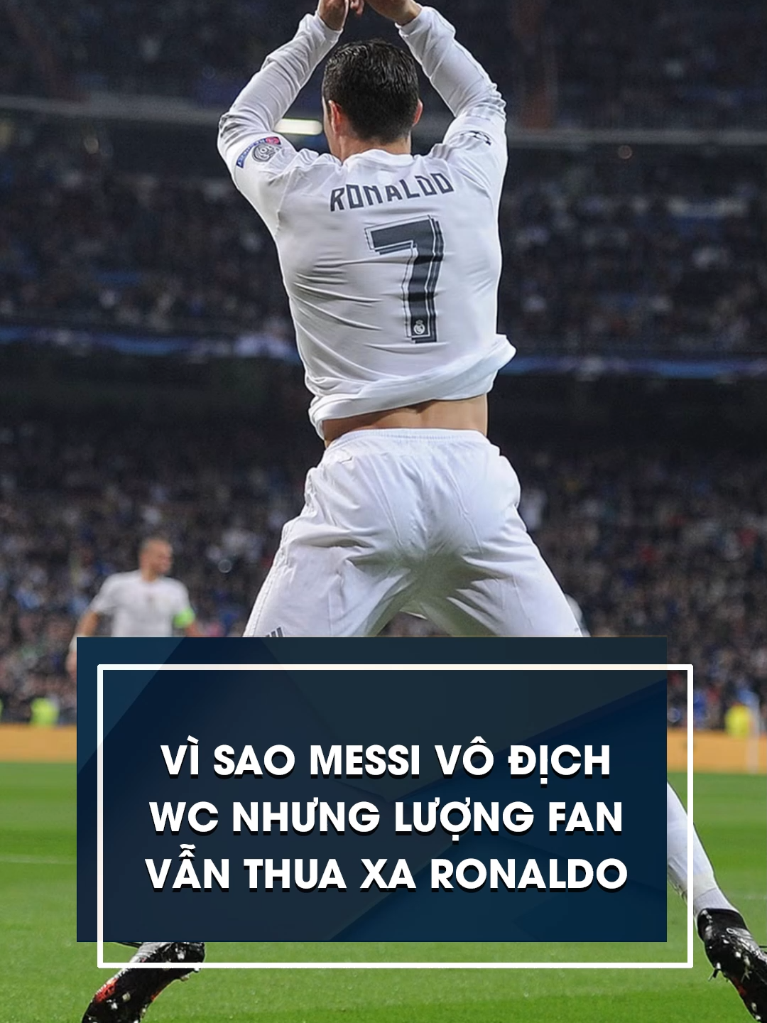 Ai mới là GOAT thật sự #bongda #ronaldo #messi