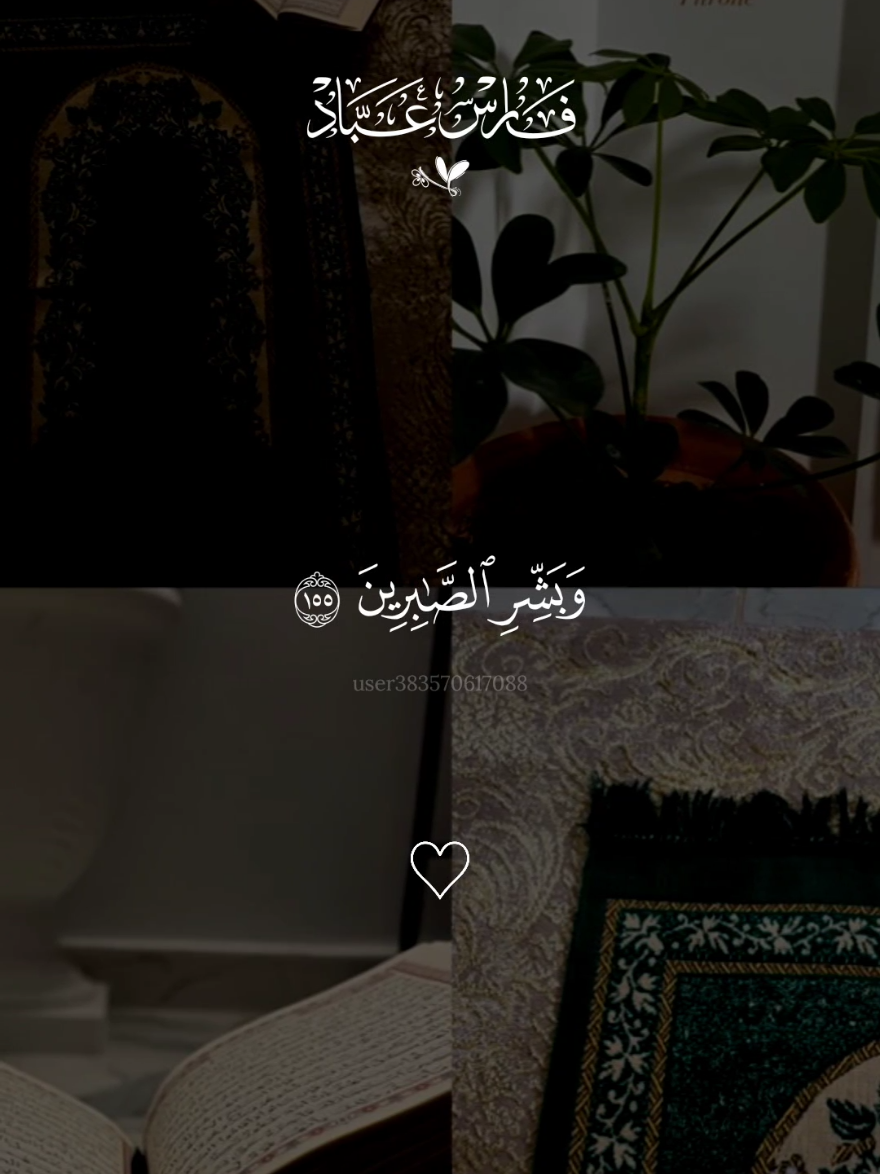 ان لله وان اليه راجعون الله🤎 #قران #فارس_عباد #قران_كريم #تصميم_karimmohmed30 