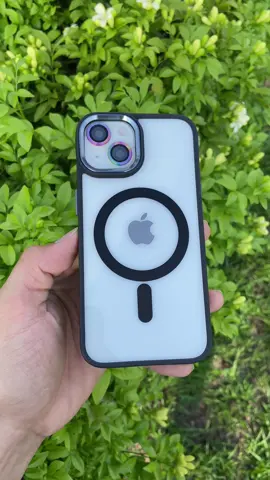 เคสไอโฟน MagSafe หลังใส ขอบซิลิโคนนิ่ม #เคสไอโฟน #เคสiphone #เคสใส #เคสmagsafe 