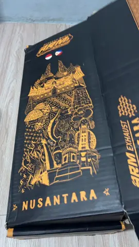 Unboxing Luster v2 ARM EXHAUST #fyp #beatgendut #beatmodifikasi #beatproper #titanium #beatfi 