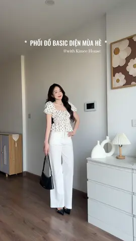 Hoạ tiết chấm bi đang hot quá nè mấy bồ ơii ^^ #fashion #outfit #OOTD #nimdayyy #kimeehouse 