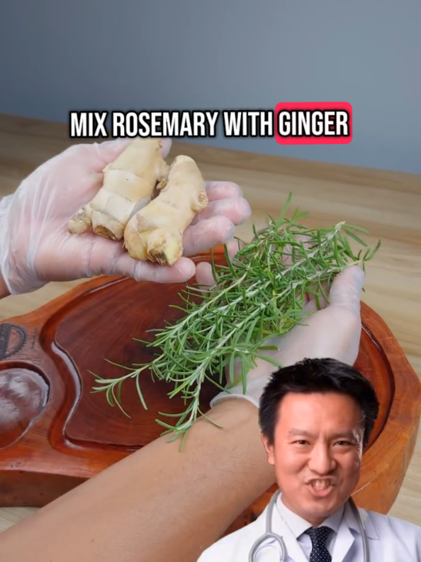 Did you know that if you mix rosemary with ginger. #homehacks #lifehacks #healthy #tricks #tips #fyp #viral 