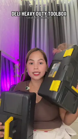 Organized lahat ng gamit ni jusawa #delitoolbox #toolboxset #toolbox #heavydutytoolbox #tools @Deli Tools PH 