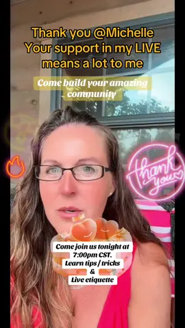 Michelle, thank you for the incredible support in my LIVE! I will keep creating better LIVE content!@Michelle #tiktoklive #livehighlights #livegift #levelupsparks 