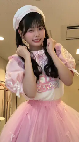 この衣装つくりました♡̴⟡.˚🎀 #カワラボメイツ#アイドル#05#衣装作り#ツインテール