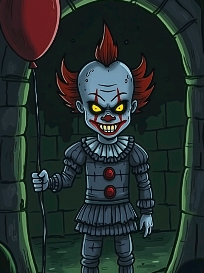 The story behind the movie IT #terror #story #scary #animation #DidYouKnow #mystery #horrortok 