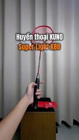 Vợt cầu lông mà tưởng đâu vũ khí hạng nặng luôn anh em🙂🙂 #dung3bich #votcaulong #superlightk88 