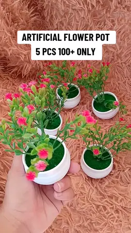 Artificial flower pot . #artificialflowerpot #artificialplants #artificial 