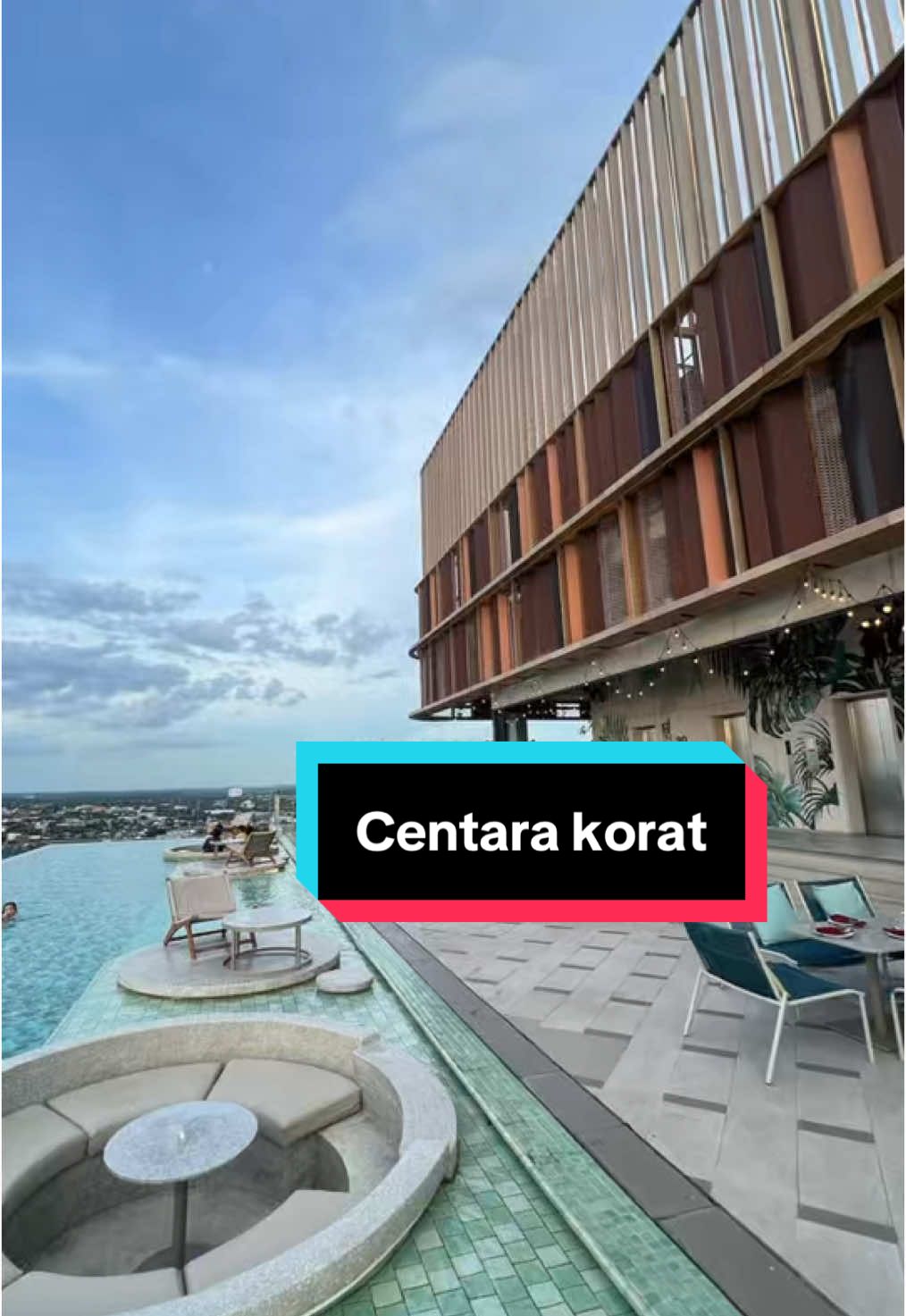 #ร้านอาหารโคราช #เซ็นทาราโคราช #centarakorat #rooftop #เซ็นทรัลโคราช #centralkorat #ร้านอาหารริมสระ  #เจ็ดที