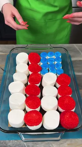 Easy 4th of July treat 🇺🇸 #america #4thofjuly #usa #sweet #Home #family #Love #viral #Recipe #food #Foodie #yum #yummy #fyp #foryou 