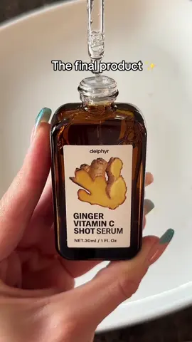 Recipe in a bottle 🫚🍋🍊 @delphyr US #delphyr #delphyrglobal #gingerserum #vitamincserum #darkspots #delphyr_global #ginger #lemon #vitamins #amazon #kskincare #fyp #acne #acneprone #acnetreatment #acneskin #glassskin #skincare #delphyrradiancechallenge 