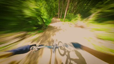 Bike Park BOVEC🔥😍#mtbslovenia #povmtb #downhill #djiaction4 #bikepark 