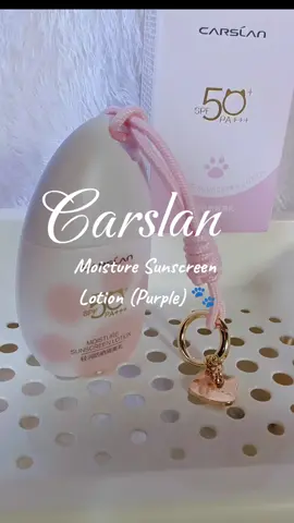 ✨ Dari kusam ke glowing dalam 5 saat! 💜 Sunscreen + Tone Up dalam satu botol! #CarslanSunscreen #KulitKusamBye #ToneUpCream #SPF50 #GlowingTanpaFilter #fyp 