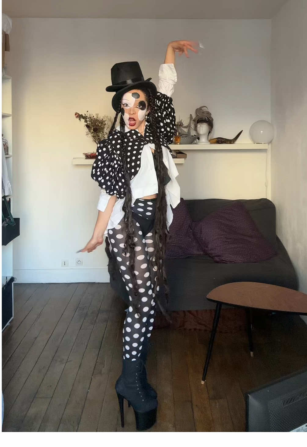 French pooop @Cannelle #polkadot #pridemonth #editorial #drag #fashiondesigner #paris 