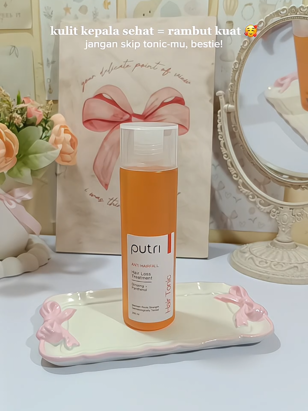 jangan lupa rajin2 pake hair tonic ya guys biar membantu pertumbuhan rambut😘 #PutriHairChoice #PutriGeng #RambutFYP #hairtok #racuninhaircare #KualitasSalon #RambutMahal #RambutSalonTiapDetik #hairtonic #haircaremurah #berandatiktok #fyp  @putrihairchoice 