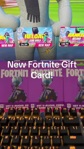 I found the new gift cards!#fortnite