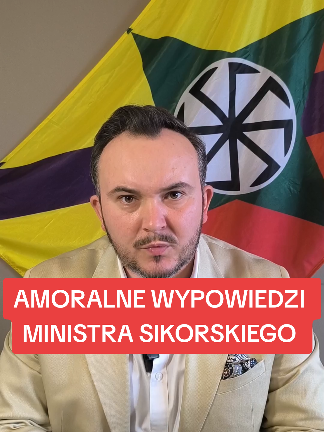 AMORALNE WYPOWIEDZI MINISTRA SIKORSKIEGO #piotrszkutnik #kongressekularystów #politics #warszawa #poland🇵🇱 