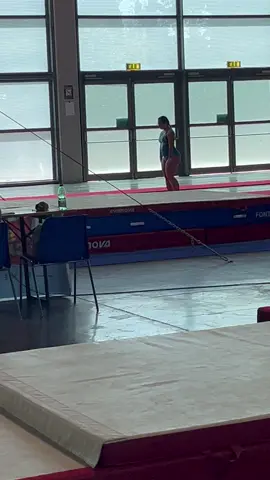Sono arrivata quinta al volteggio  #ginnasticaartistica 
