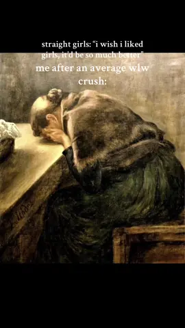 yearning, despair, heart wrenching pain all for a girl who smiled at me ONCE #wlw #sapphic #relatable #fyp #yearning #crush #lgbt #lesbian #wlwcrush #xyzcba 