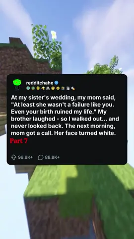 At my sister's wedding, my mom said, 