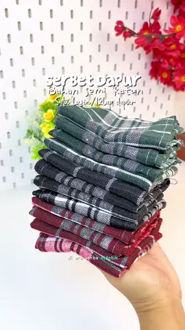 Di era estetik aku tetep pake lap jadul yg harganya murah yg penting fungsinya #serbetdapurmurah #lapkotaklusinan #lapdapur #serbetdapur 