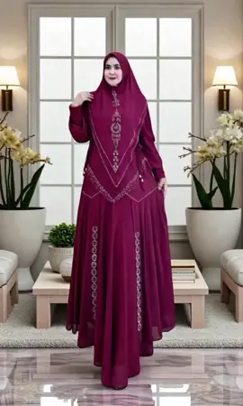 Gamis sayri set hijab model rempel kiri kanan swaroski elegan imut #gamissyari #gamisrempel #gamismuslimah #gamismuslimah #gamiswanitaelegan #gamispesta #gamiskondangan #gamiskekinian 