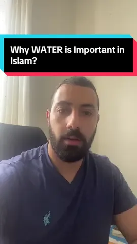 Why Water is Important in Islam… Why water specifically #muslim #muslimmindset #islamic_video 