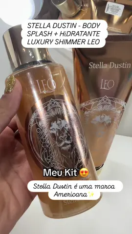 Combo Perfeito ✨ Body Splach + Hidratante  STELLA DUSTIN - BODY SPLASH + HiDRATANTE LUXURY SHIMMER LEO R$199 Kit  Notas de saída de mandarina e laranja sanguínea, seguidas por um coração de flores solares, finalizando com um fundo de frutas tropicais, criando uma combinação aromática que exala energia e presença marcante.  Inspirado no signo de Leão, este body splash reflete a confiança e o carisma característicos dos leoninos. Compre pelo nosso Televendas:  📲(45) 99802-2288 ou pelo nosso site seguro ⬇️ https://vaniaexclusiveimportados.com.br/ 🛍️ Enviamos para todo o Brasil 🇧🇷#creatorsearchinsights 