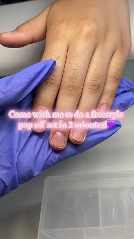 #fyp #nailtech #popoffset  💜🍇💟 
