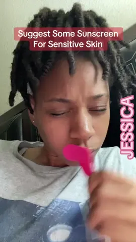 I thought I was going to love this but my skin did not approve. I’ve been playing clean since I used this product. Never had this many pimple since middle school. #sunscreen #review #fypage #fyp 