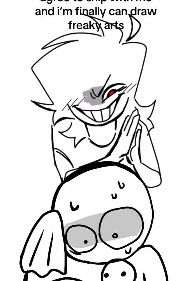 Yup, that’s true 😔 … But sometimes they also draw freaky arts, and I like it😏  #artist #ocs #animation #meme #joke #fyp 