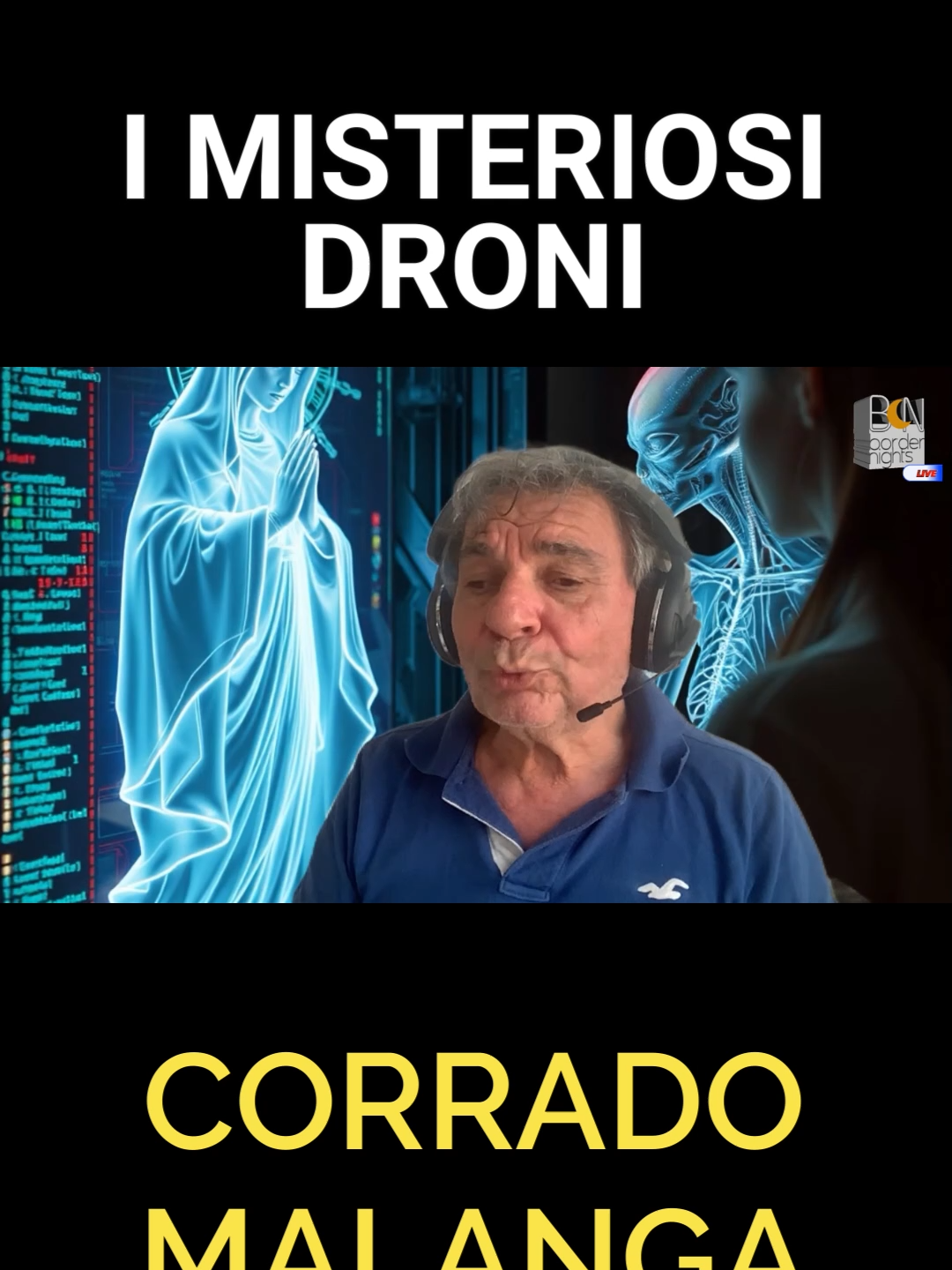 I MISTERIOSI DRONI - CORRADO MALANGA