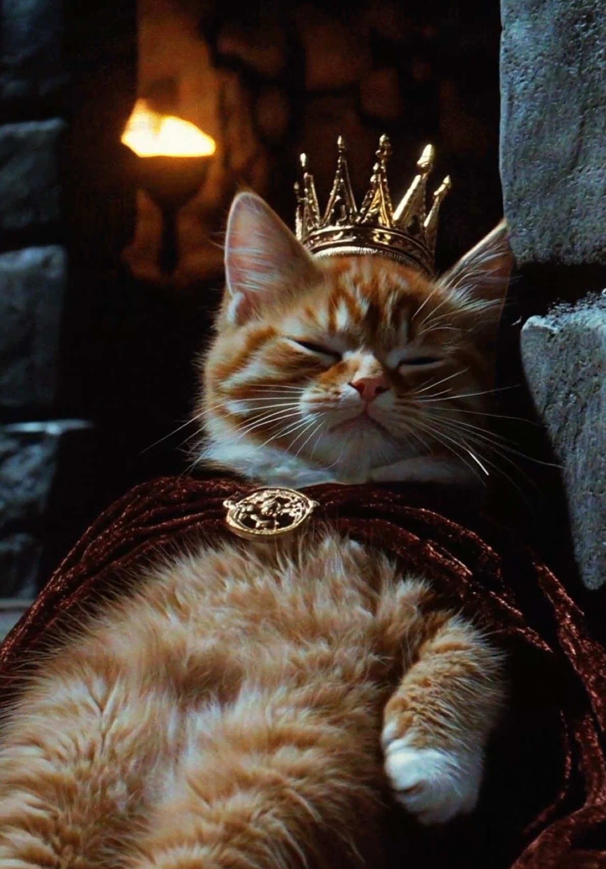 Cat Hero Avenges The Fallen King #ai #aivideo #aistorytelling #cat #catlover #darkfantasy #fantasy #foryoupage 