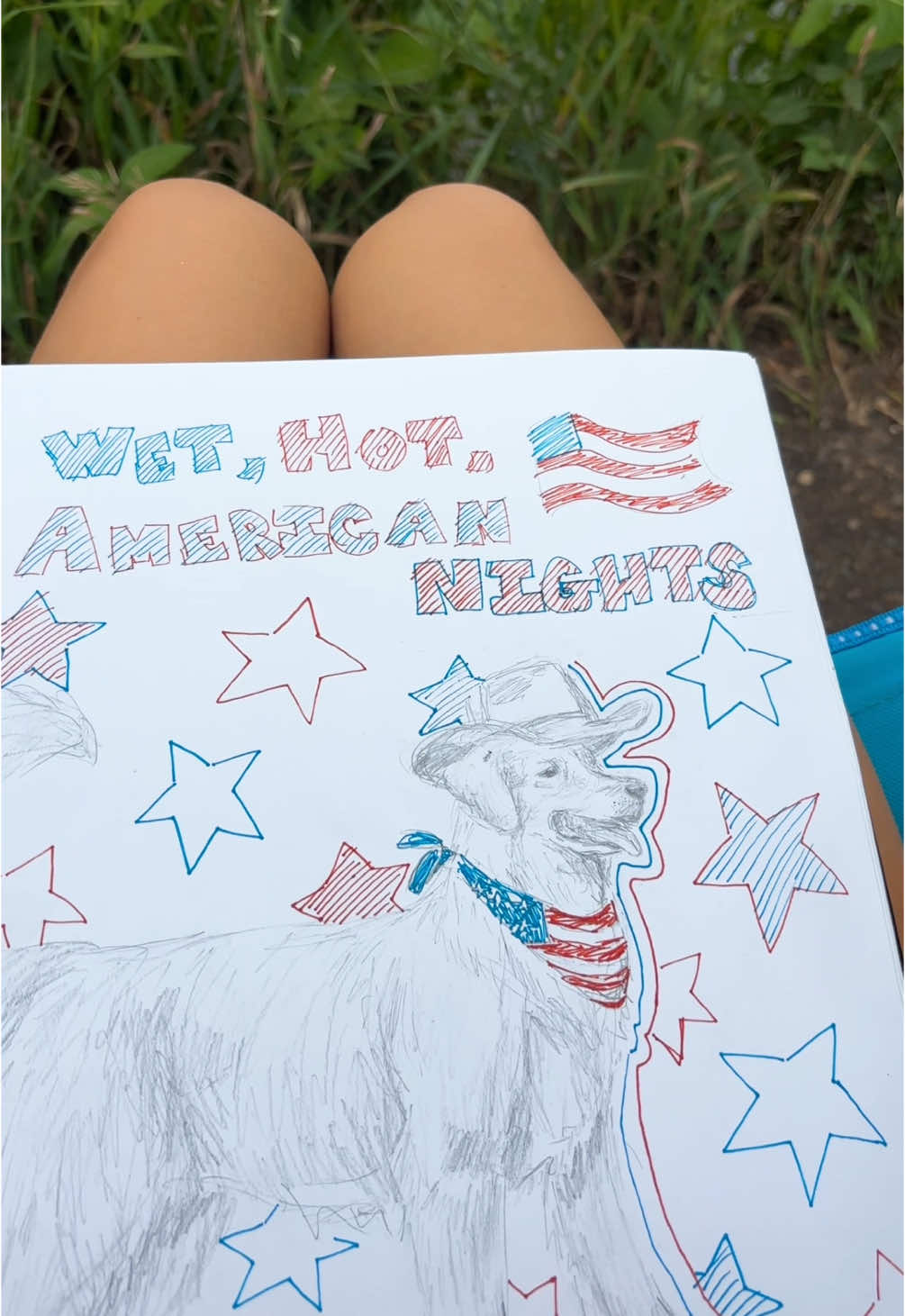you fish, I draw #drawing #zachbryan #Summer #minnesota #lake #fourthofjuly #4thofjuly #july4th 