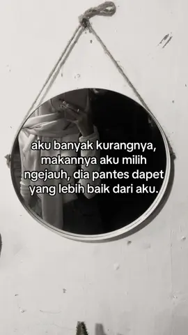 insecure banget hehehe, makannya ngejauh