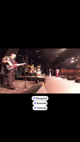A bass solo on our recent @celebratingqueen show in Las Vegas @Silverton Casino Las Vegas #guitar #ubass #bassguitar #bass #bassplayer 
