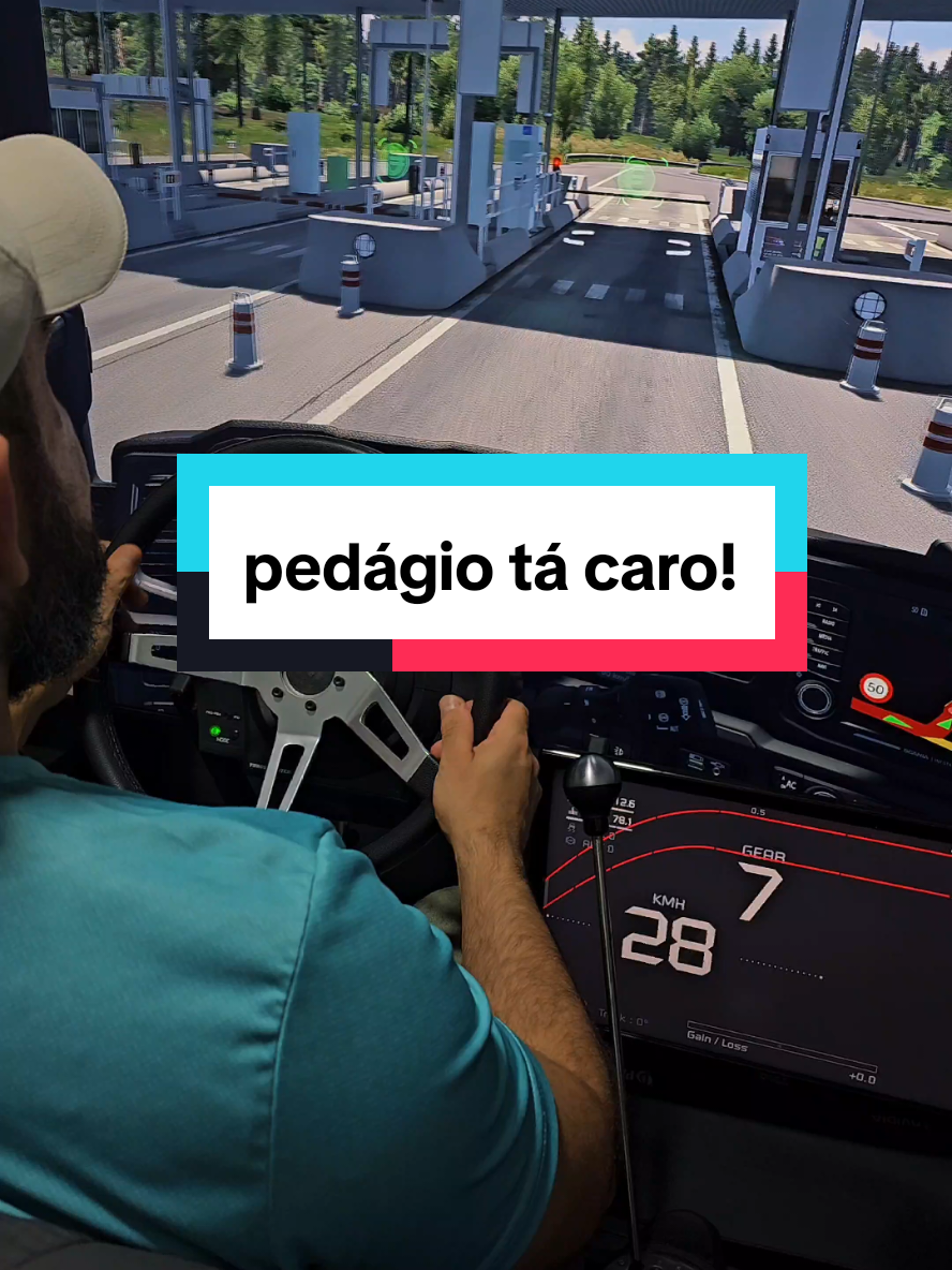 O pedágio tá caro $$$ #games #videogames #gamesnotiktok #game #gamer #eurotrucksimulator2 