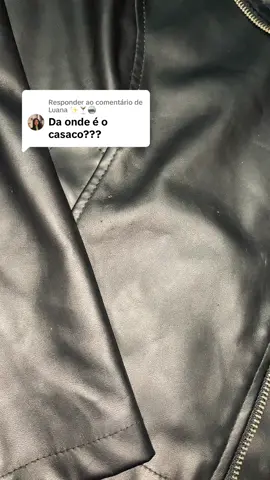 Respondendo a @Luana ✨🍸🪩  jaquetinha de couro fake tenho ela a muito tempo e bem cuidada continua nova 🥰