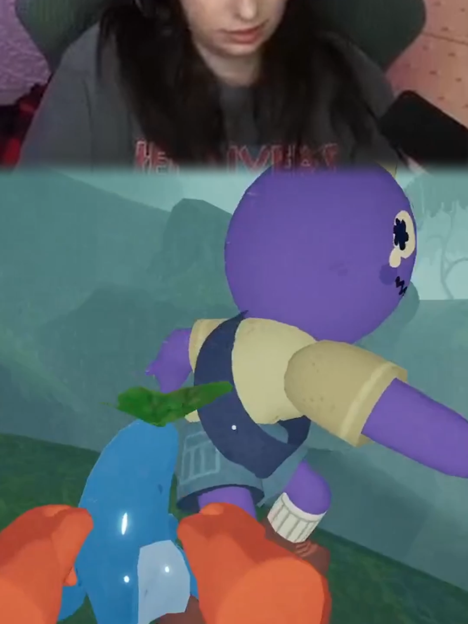 Trolled with the banana peel #peak #peakgameplay #funnypeakmoments #fulltimestreamer #fyp #peakthegame #peakgame @carmenivettetv @killkilltv
