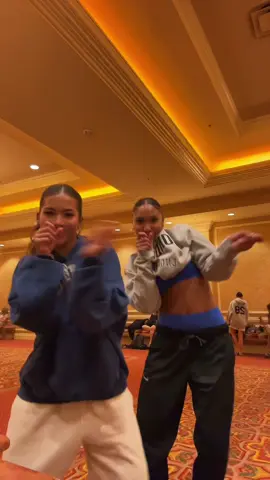 reunited with @thalia miller #tda #dance #fit 