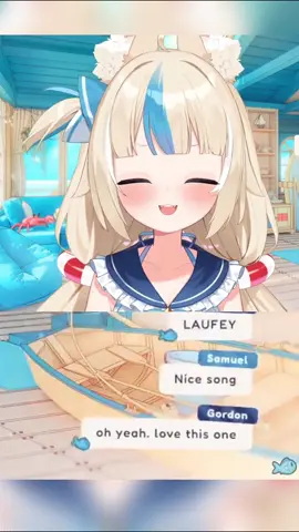 sameko saba 🐟 sings laufey - From the Start #samekosaba #vtuber #feesh 