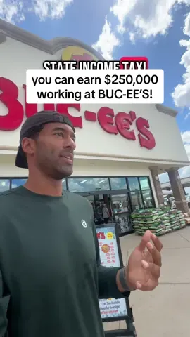you can earn $250,000 working at BUC-EE’S 💰🤯