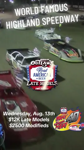The Beat the Heat 40 by BEL-O is Wednesday, August 13th at WFHS! Get your tickets now at www.myracepass.com/series/2221/tickets - this event will sell out! #dirttrackracing #dirtracing #dirttracklife #dirtlatemodel 